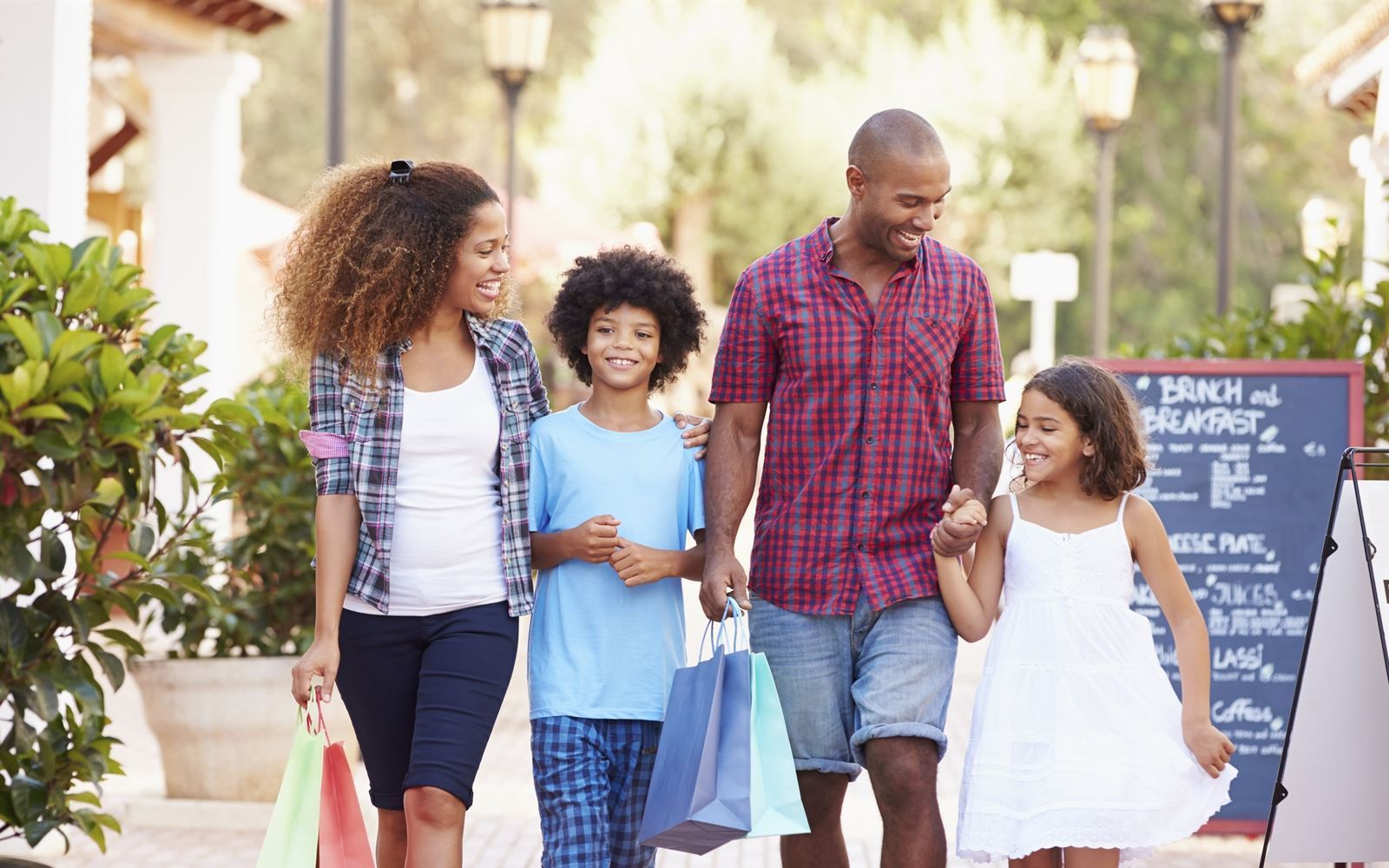 Family Enjoying Disneyland Hotel Package
